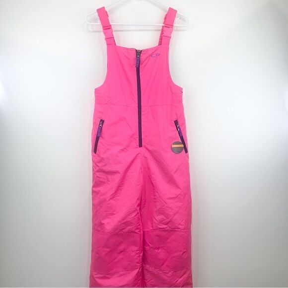 Champion Bright Pink Suspender Snow pants- New With Tags - Picture 1 of 15